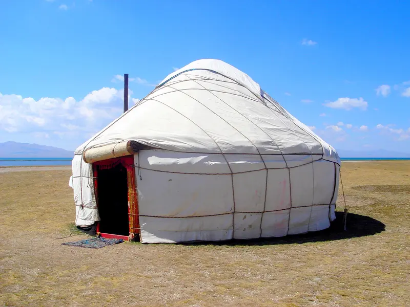 A yurt at Song-Kul